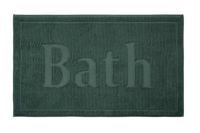 Mijolnir Set de alfombrillas de baño Verde Oscuro (2 piezas)